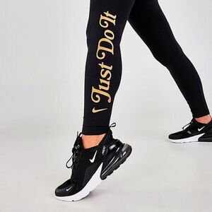Nike Sportswear NSW Hyper Femme Women's High Rise Leggings Tights Pants Black